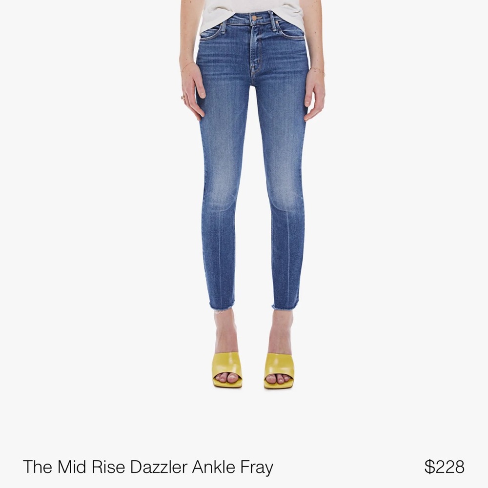 Mother The dazzler mid rise 29